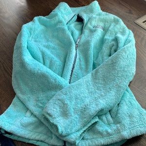 Mint Green North Face Women’s Fleece Jacket